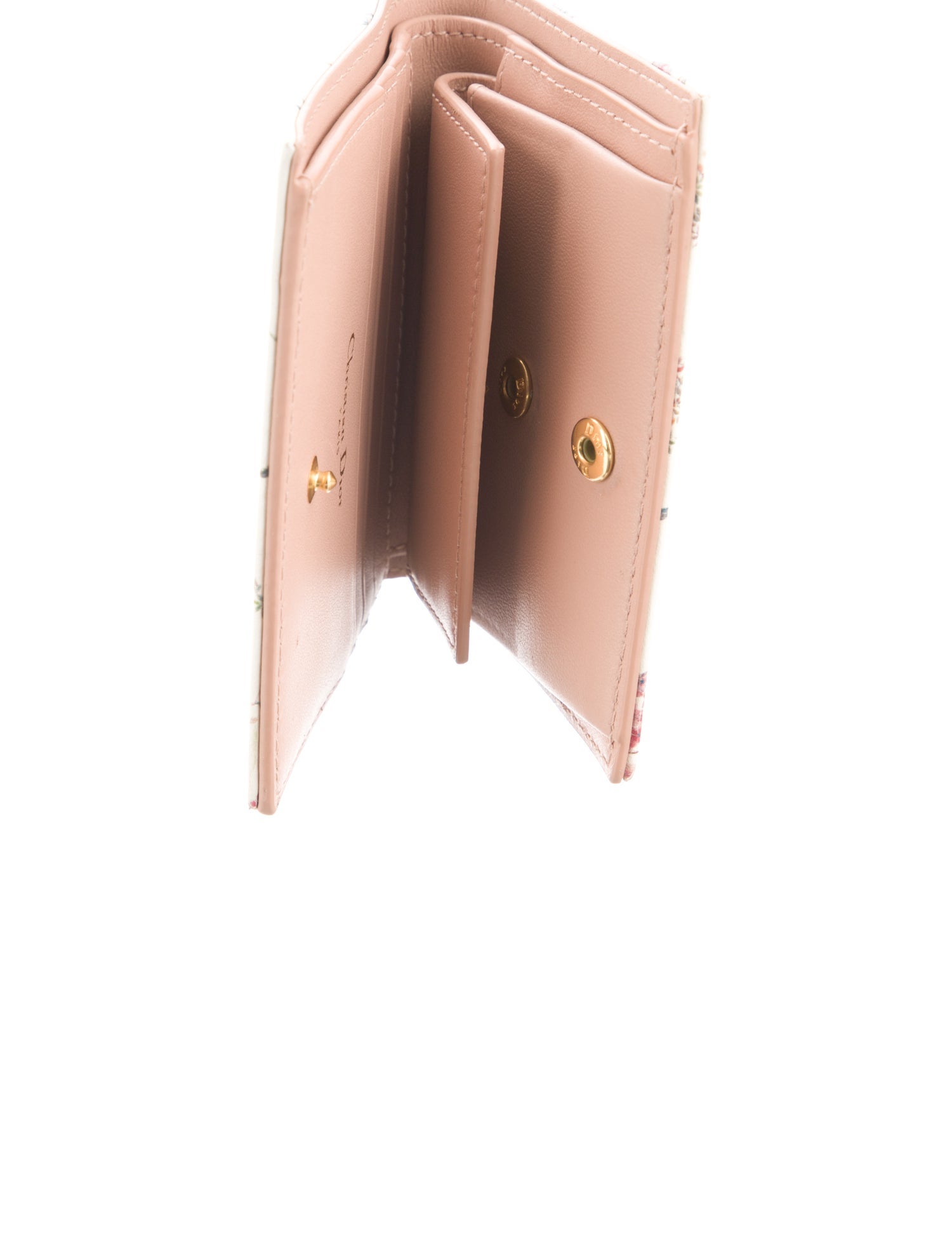 Christian Dior 2022 Compact Caro Wallet Wallet